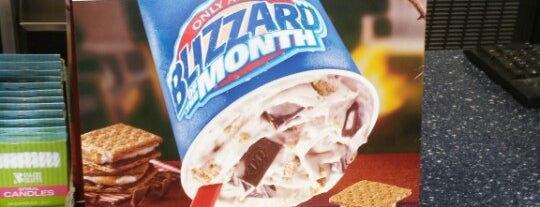 Dairy Queen is one of food.