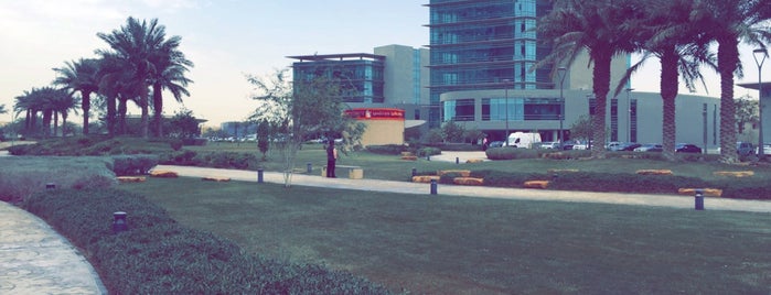 Granada Business Park is one of Riyadh calm chill places.