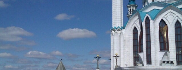 Kazan Kremlin is one of kazantrip.