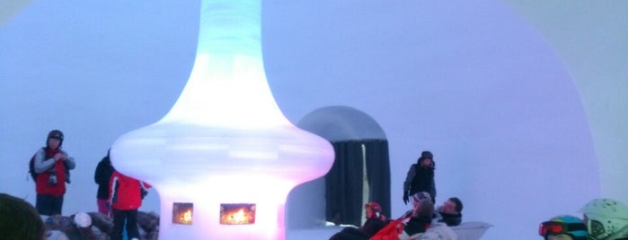 ICE CAMP is one of Zell am See-Kaprun Ski Resort.