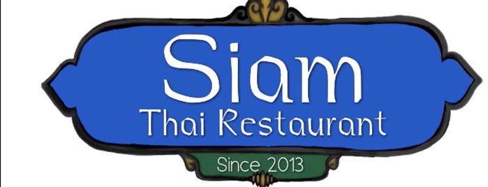 Siam Thai Restaurant is one of Places i like.