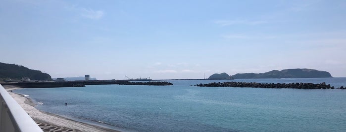 本村前浜海水浴場 is one of 東京界隈の綺麗げな浜🏖.