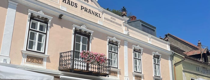 Gasthaus Prankl is one of Wachau eats.
