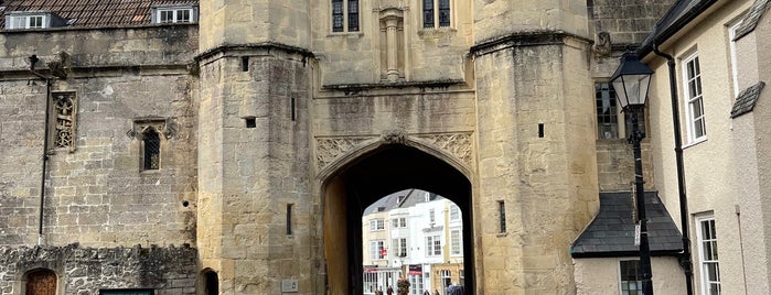 The Bishop's Palace is one of Historic Places.