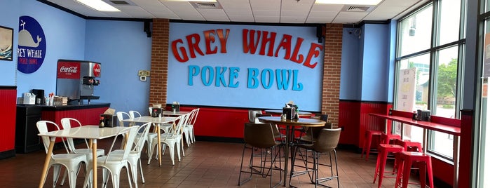Grey Whale Poke Bowl is one of Hawaiian Food.
