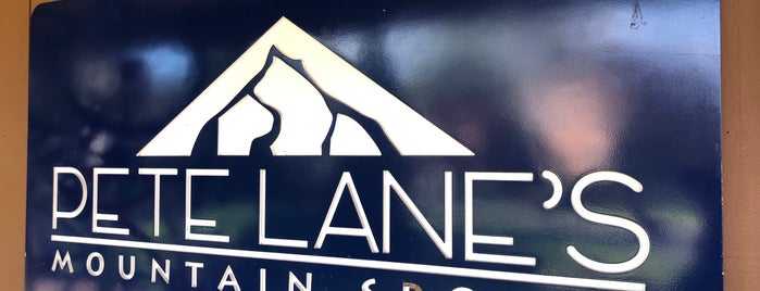 Pete Lane's is one of Sun Valley Shopping.