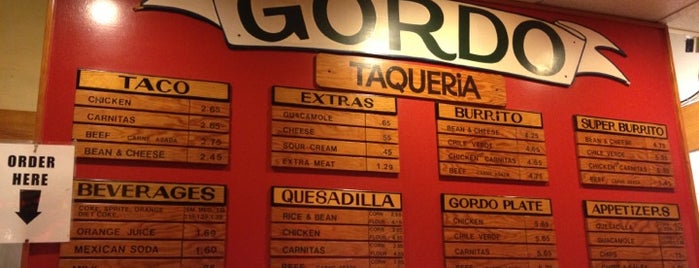 Gordo Taqueria is one of Bay Area Food - San Francisco / Oakland.
