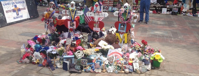 Boston Marathon Memorial is one of Mattyyyyyy 😁😁😁.