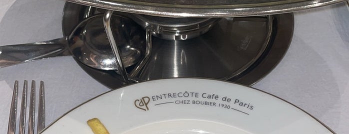 Entrecote Café de Paris is one of Julia’s Liked Places.