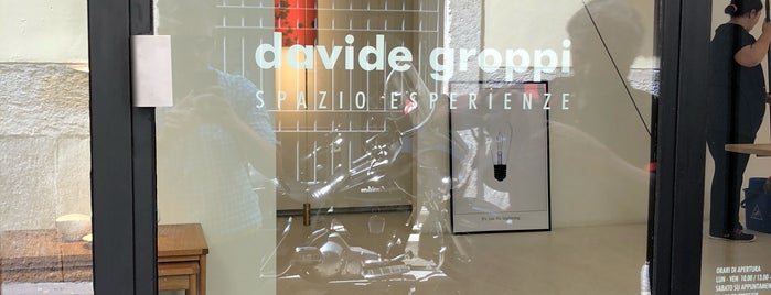 Showroom Davide Groppi is one of Milan.