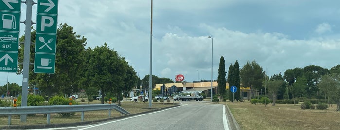 Area di Servizio Savalano Ovest is one of %Autostrada A12 «Azzurra».