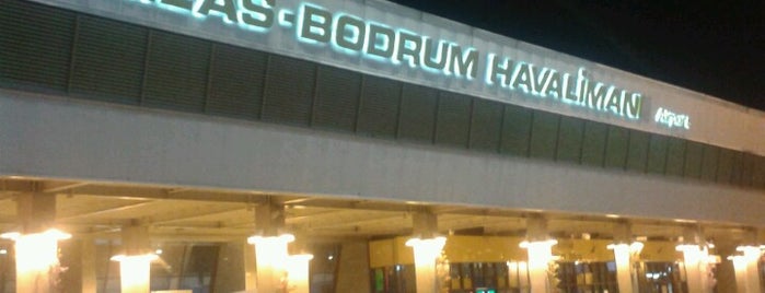 Milas - Bodrum Havalimanı (BJV) is one of Fatos💎🧚🏼‍♀️❤️💎'ın Beğendiği Mekanlar.