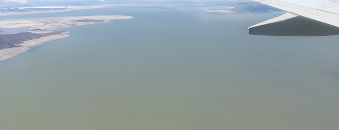 Great Salt Lake is one of Antelope Island.