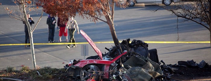 Paul Walker & Roger Rodas Crash Site is one of Los Angeles.