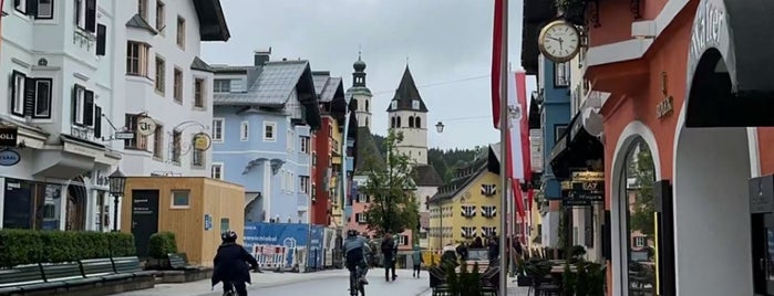 Kitzbühel is one of Salzburg, Austria.