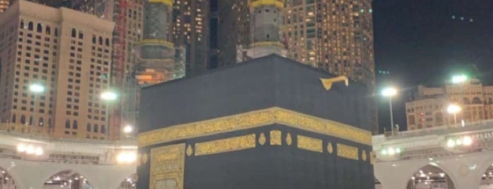 Kaaba is one of places.