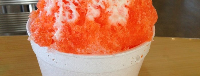 Oahu Shave Ice & Ice Cream is one of Burgers & more - So.Cal. edition.