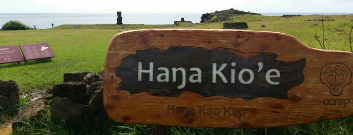 Hanga Kioe is one of Lugares favoritos de Lucia.
