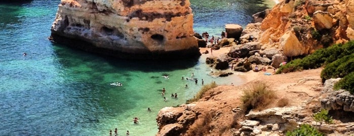 Praia da Marinha is one of Algarve.