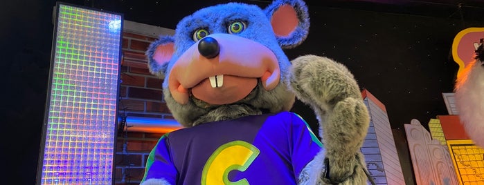 Chuck E. Cheese is one of Favorite Food.