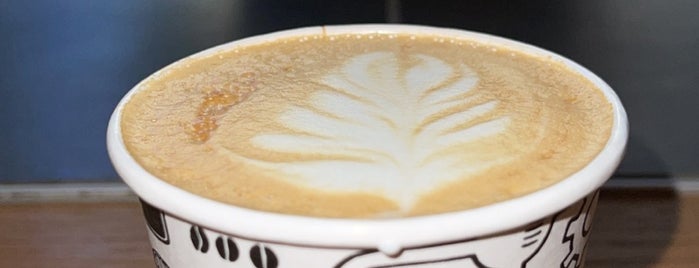 Vibrant Coffee Roasters & Bakery is one of Tempat yang Disukai Ashley.