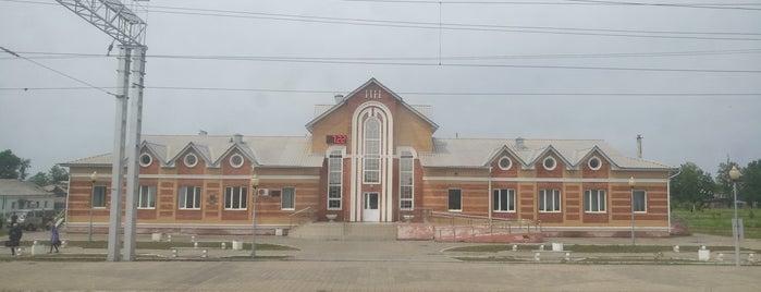 Ж/д станция Ин is one of Владивосток - Благовещенск.