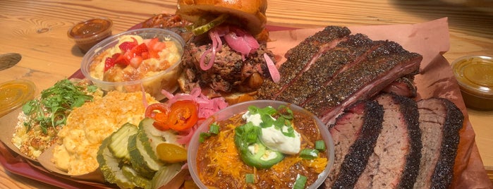 Moo's Craft Barbecue is one of Going Going Back Back.