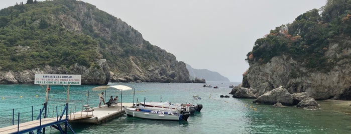 Palaiokastritsa Beach is one of Corfu <3.