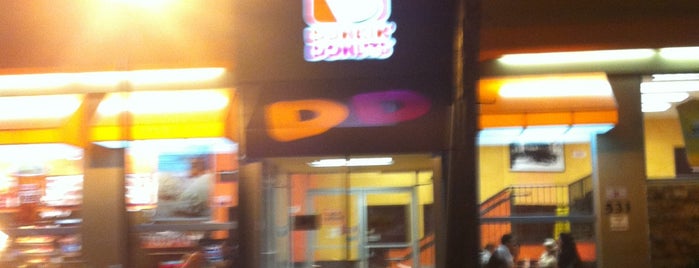 Dunkin' is one of favs.