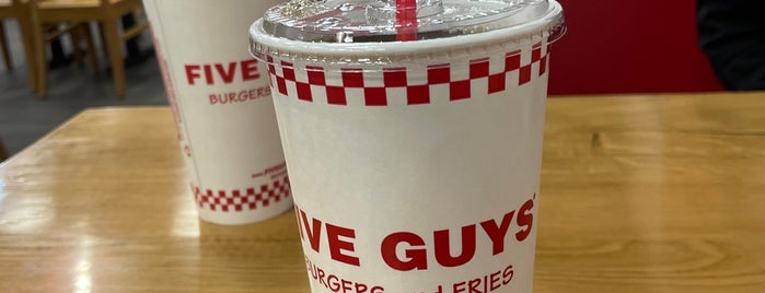 Five Guys is one of 🍽✔️.