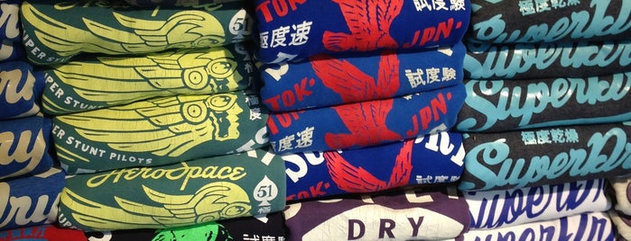 Superdry is one of Brussel.