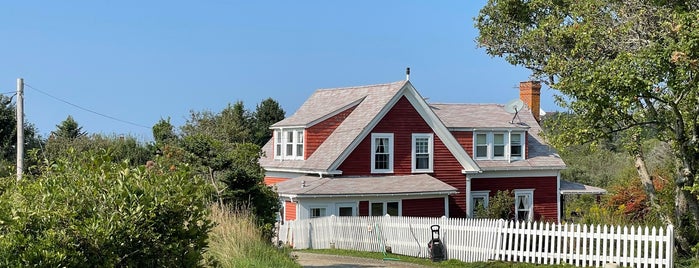 Monhegan Brewing Company is one of Kimberly's Maine.