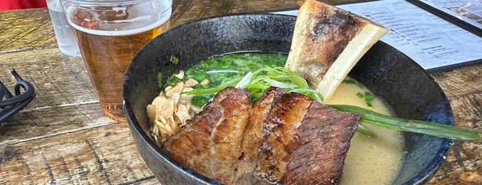 Shinka Ramen & Sake Bar is one of New York Spots 2.