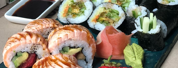 Nine Kitchen  sushi & fusion is one of interesting.