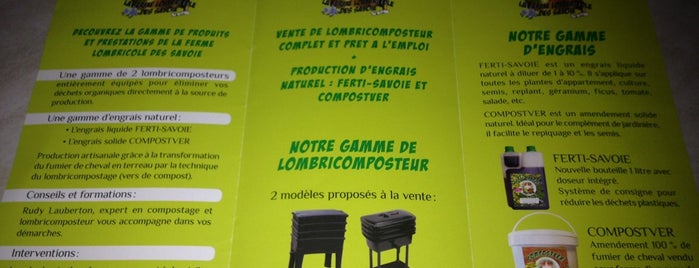 La Ferme Lombricole des Savoie is one of Culture.