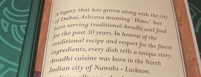 Ashiana is one of UAE . Dubai.