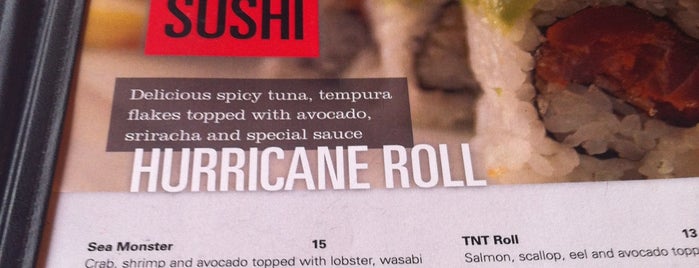 Sushi Nine is one of Wednesday.
