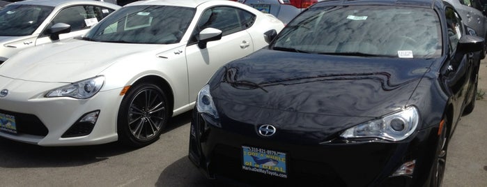 Marina del Rey Toyota is one of dealers.