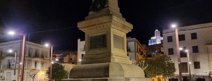 Monument als Corsaris is one of Ibiza-Spain.