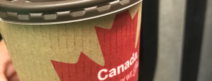 Tim Hortons is one of I love coffee.