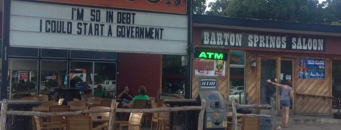 Barton Springs Saloon is one of Austin.