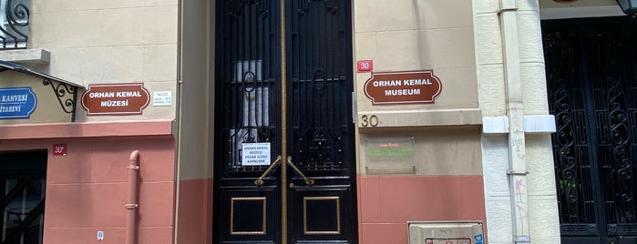 Orhan Kemal Müzesi is one of İSTANBUL/Sanat Galerisi-Müze-Tarihi Yer-Anıt.