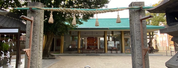 八劔神社 (鴫野戎社) is one of 大阪市城東区.