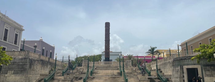 Plaza Del Quinto Centenario is one of San Juan, Puerto Rico.