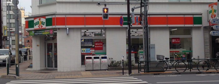 サンクス 東上野店 is one of コンビニ.