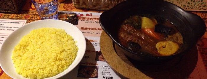 南インドスープカレー 天竺 Jr.店 is one of My favorites for Soup Curry Places.