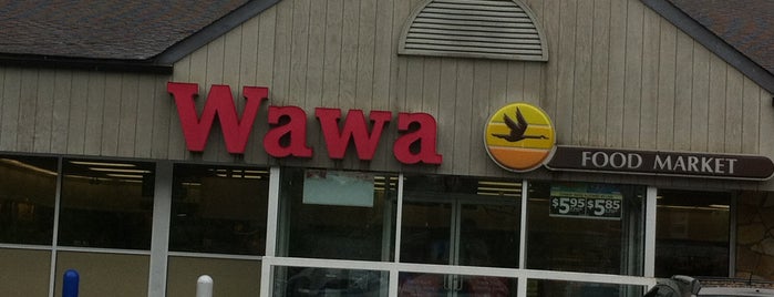 Wawa is one of New friends new places in PA.