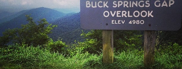 Buck Springs Gap Overlook is one of Along the Blue Ridge Parkway.