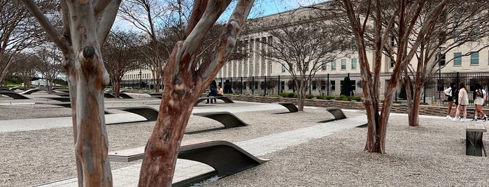 The Pentagon 9/11 Memorial is one of Washington DC.