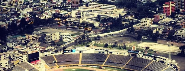 Estadio Olimpico Atahualpa is one of Locais curtidos por Francisco.